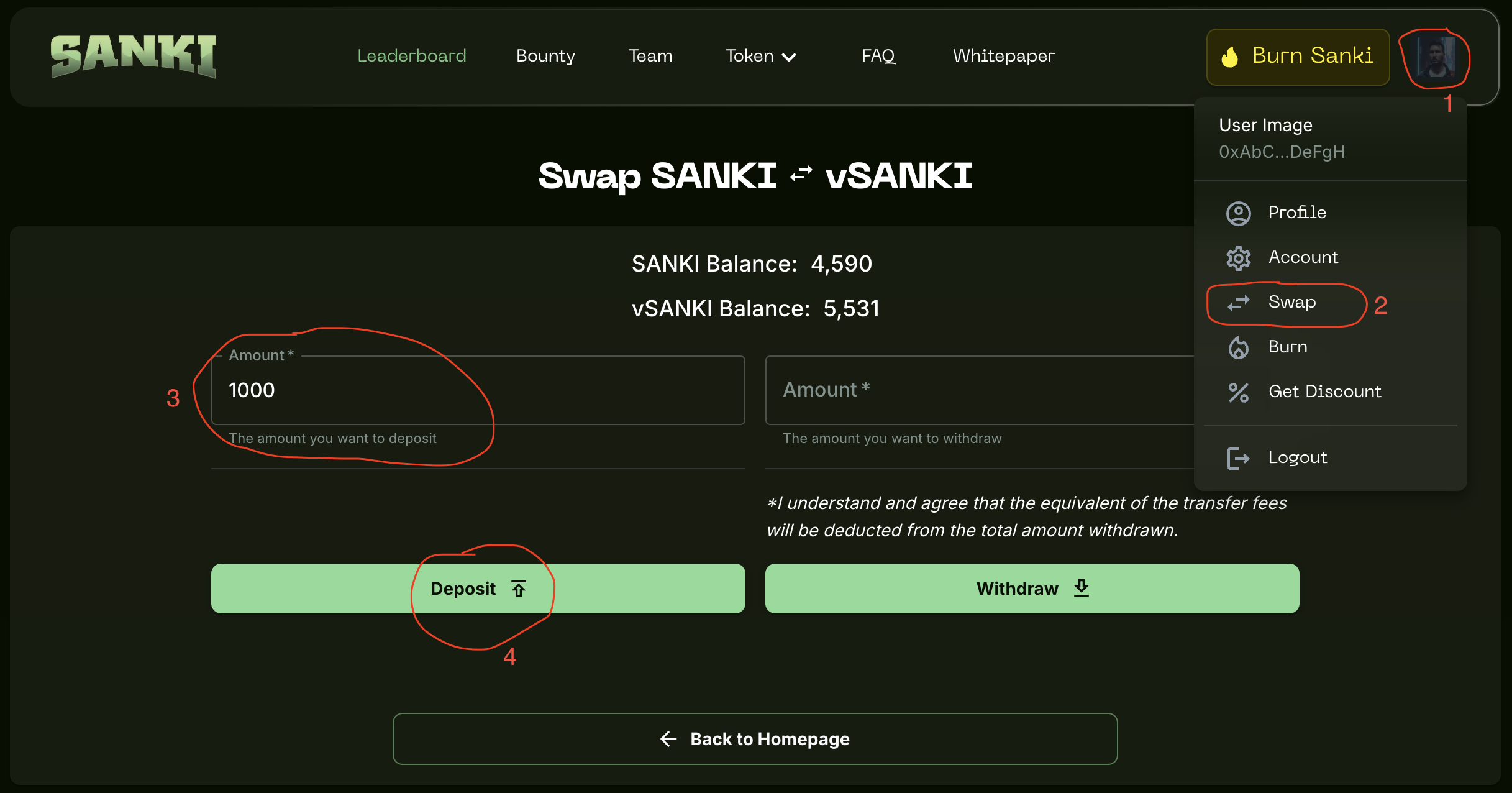 Swap SANKI for vSANKI